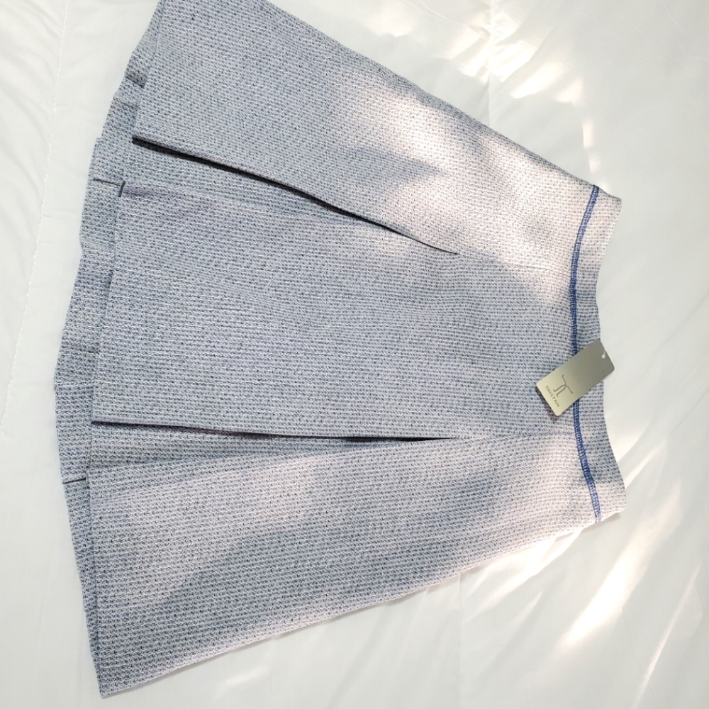 Brand new Tristan multi blue cotton skirt